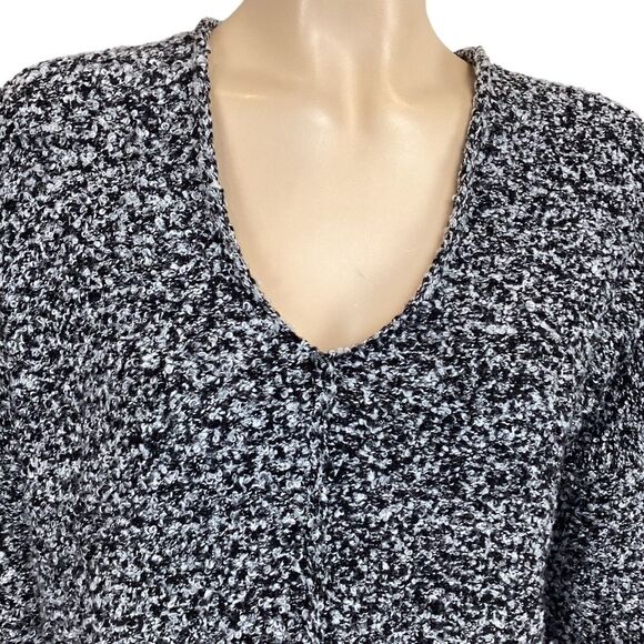 Kerisma Raven Thick Knit Sweater Black & White Size S/M Anthropologie - Picture 5 of 7